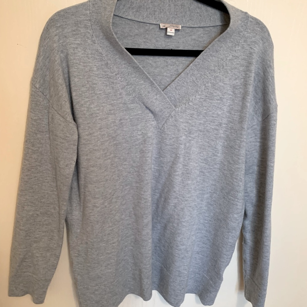 Merino Wool Grey Sweater